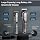 Hatteker Professional Hair Clippers for Men Beard Trimmer Clippers and Trimmer Set Waterproof T-Blade Trimmer Cordless Grooming Kit Nose Body Hair Trimmer Barber Clippers — image 5