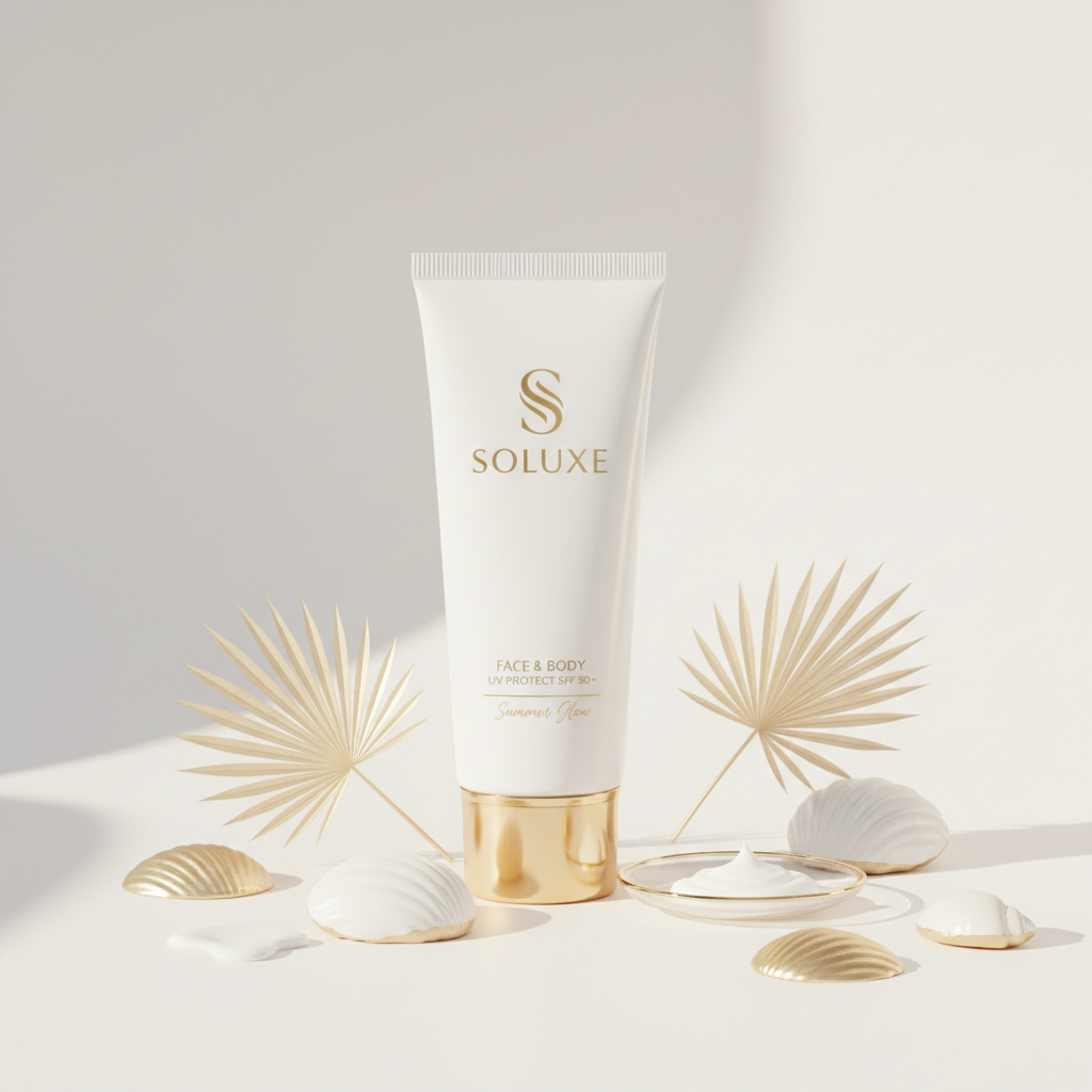 Crème solaire visage et corps